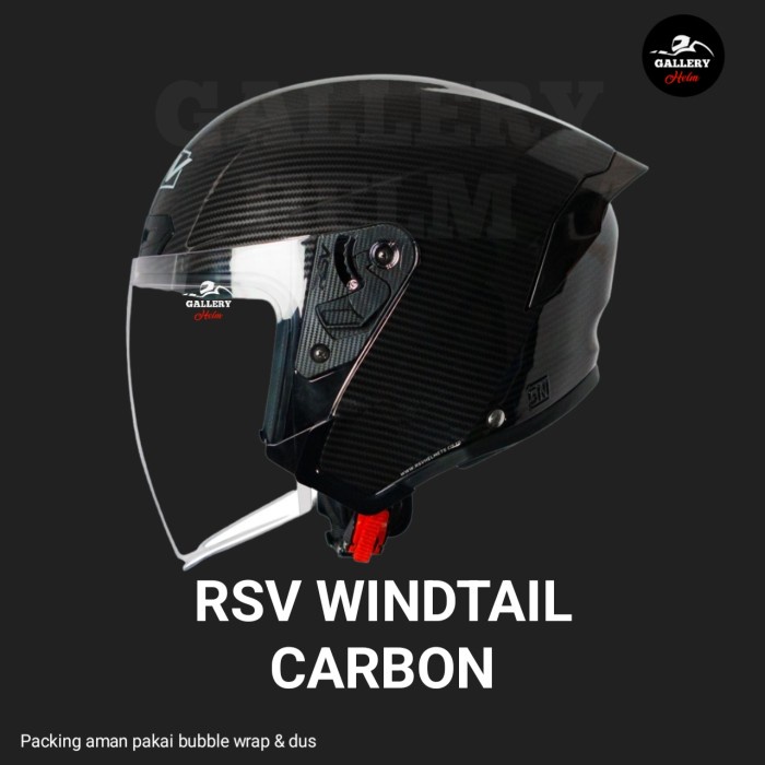 Rsv Windtail Carbon Helm Rsv New Half Face