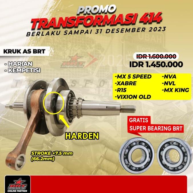 Kruk AS Yamaha Jupiter MX - BRT Promo 414