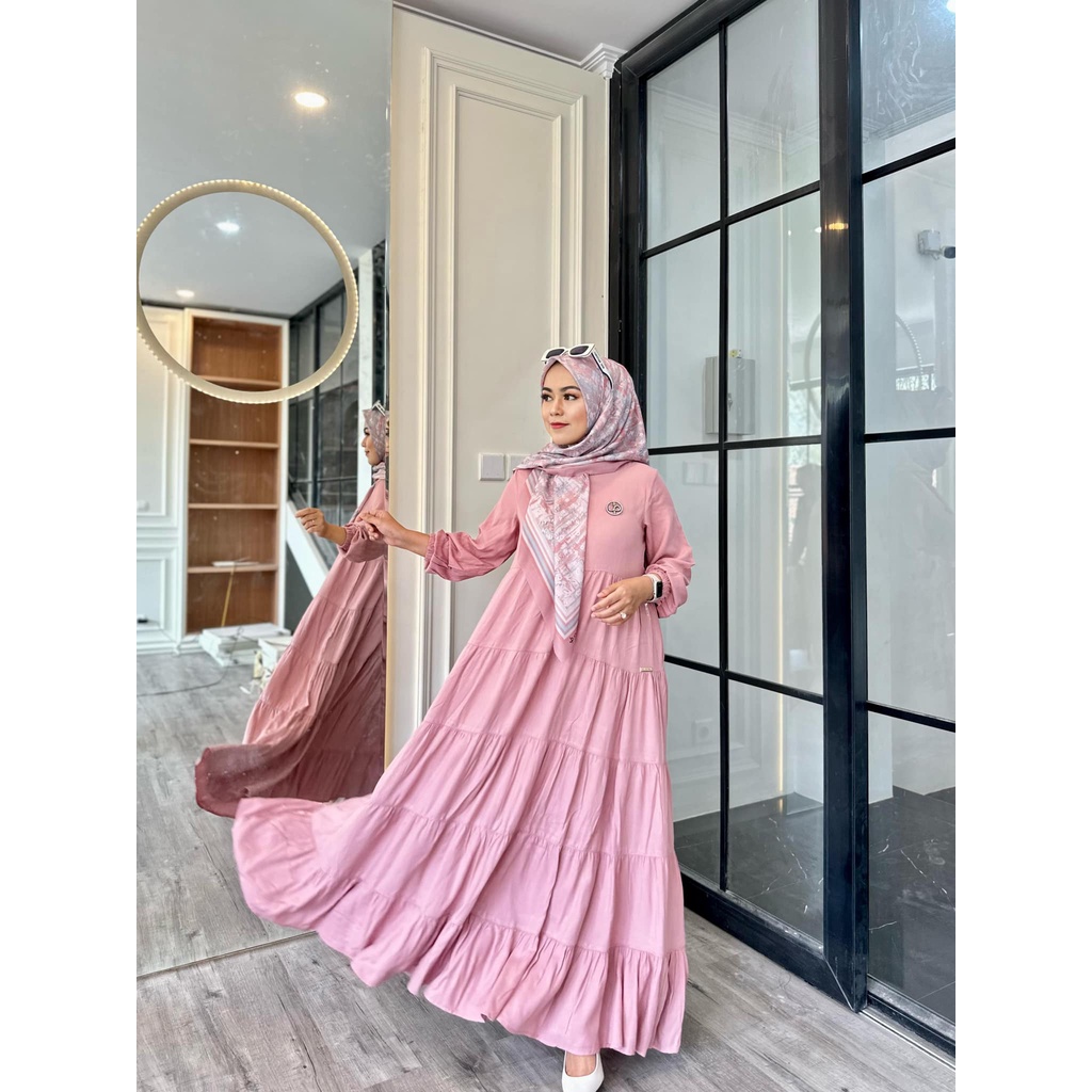 JOURNEY - Hana Dress Gamis Rayon (Part 1) - Best Seller bisa COD