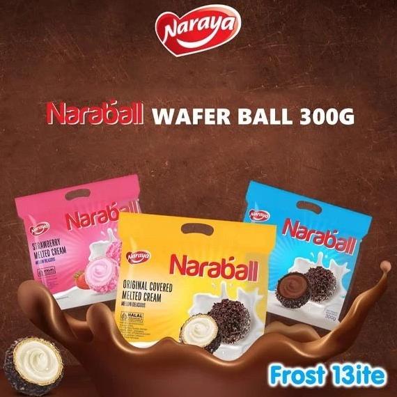 

Silahkan Order] Naraya Naraball 300gr Biscuit Ball Melted Cream