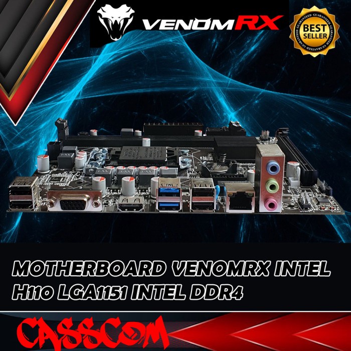 Motherboard VenomRX Intel H110 LGA1151 Intel DDR4