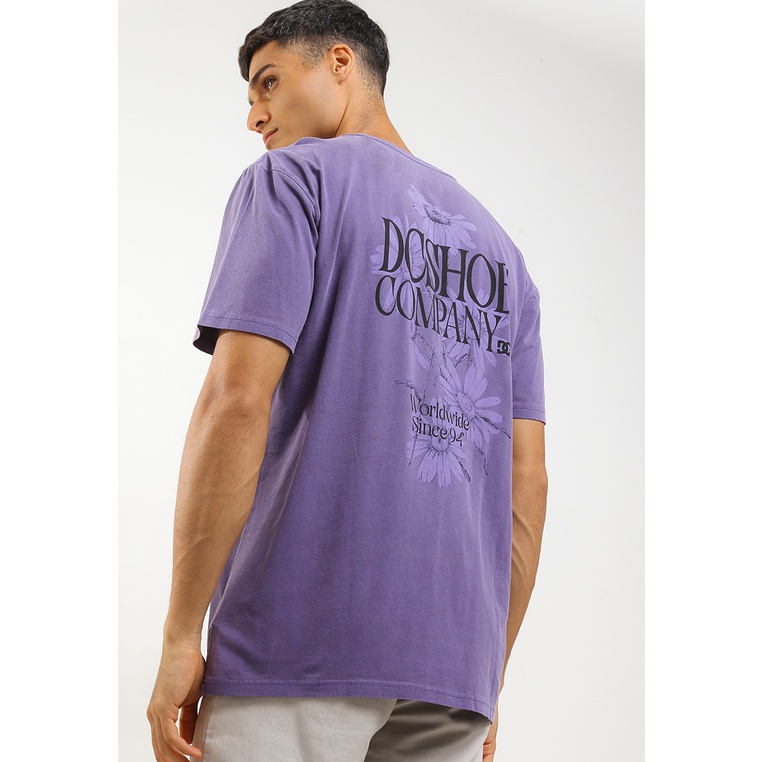 Kaos DC Original Pria Pakaian untuk casual urban look dengan statementable Bermerk Modis Decline Sho