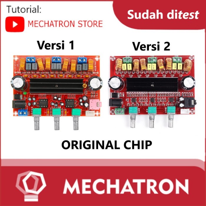 Tpa3116D2 2.1 Amplifier Class D 2X50W Stereo + 100W Subwoofer Tpa3116