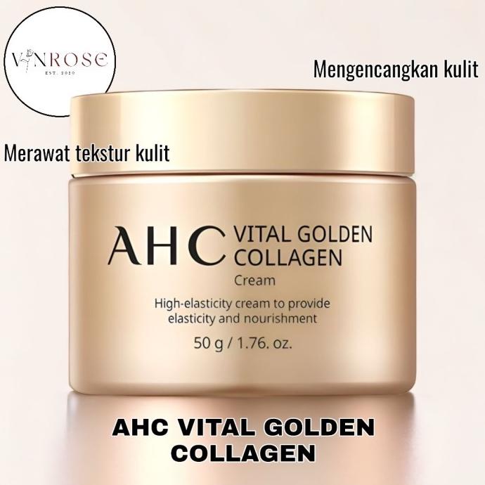 $$$$] AHC Vital Golden Collagen Cream Wajah Korea Krim Kolagen/ Skincare