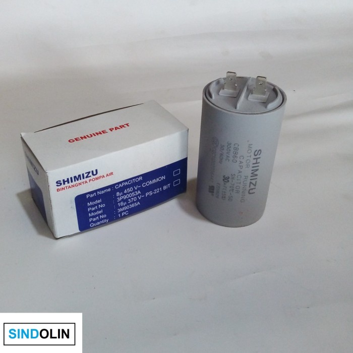 Termurah Kapasitor Pompa Air Shimizu Pc250Bit / Pc 250 Bit , 30 Uf Garansi