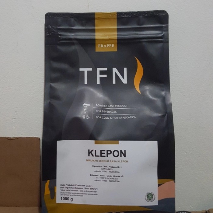 

Toffin Powder Frappe Klepon 1000Gr Premium