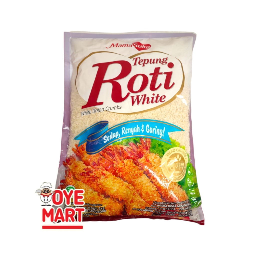 

Mamasuka Tepung Roti White 1 Kg
