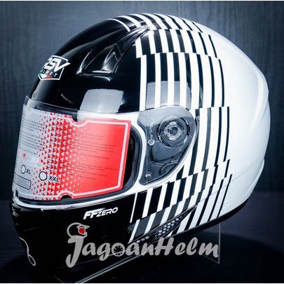 Rsv Helm Ffzero Motif -Blaster White -Ff Zero Fullface