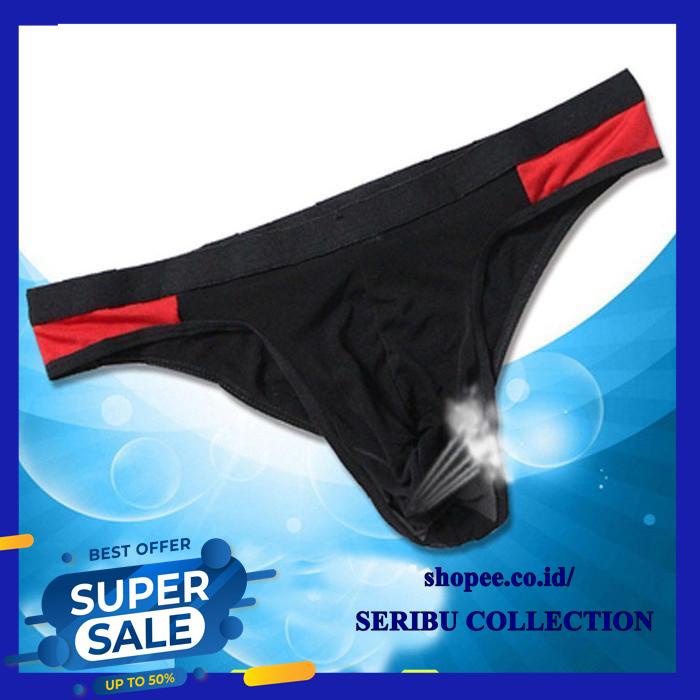 CELANA DALAM PRIA G STRING SEXY TRANSPARANT PAKAIAN DALAM BOXER  BEST SELLER 