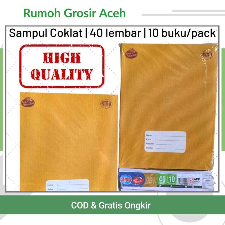 

COD [ACEH] BUKU TULIS ISI 38 LEMBAR SUDAH SAMPUL COKLAT Sale