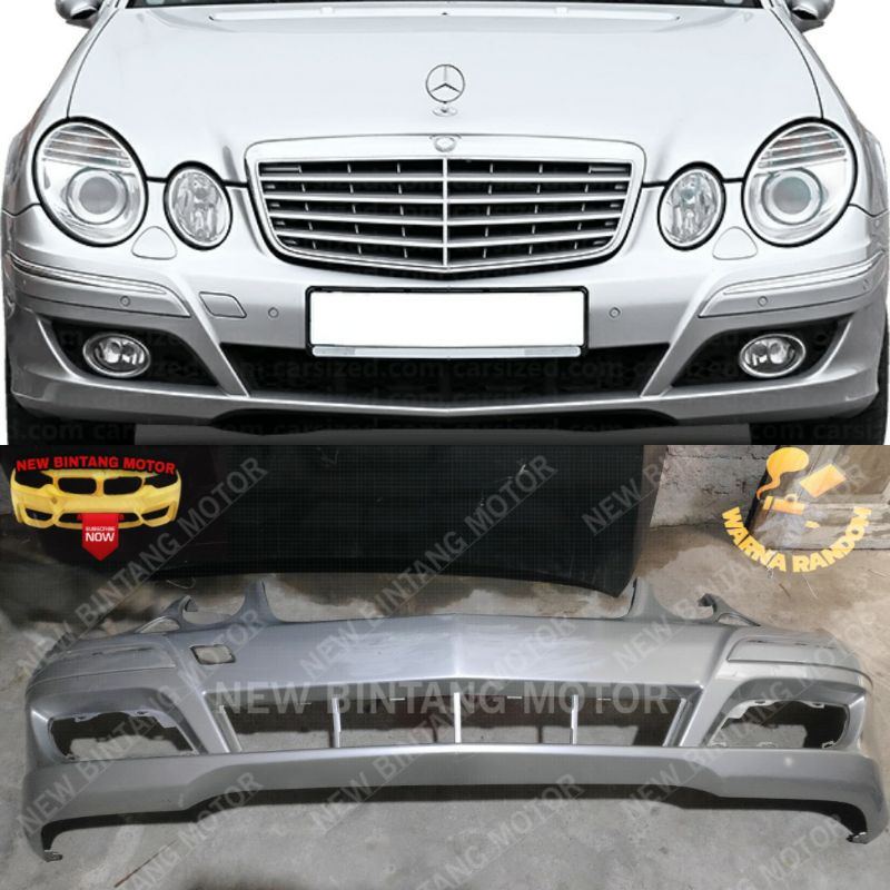 Bumper depan mercedes E Class W211 facelift 2007 2009 original