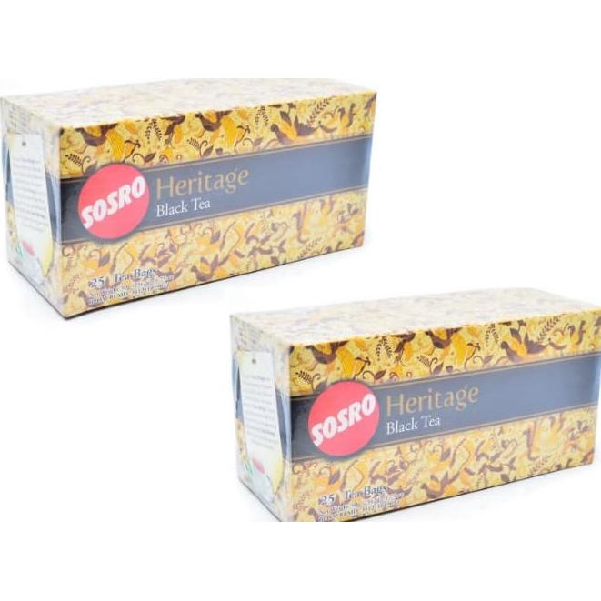 

Teh Hitam Celup | Teh Sosro Heritage Black Tea Celup 25