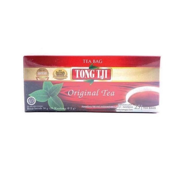 

Teh Hitam Celup | Tong Tji Black Tea Original 25