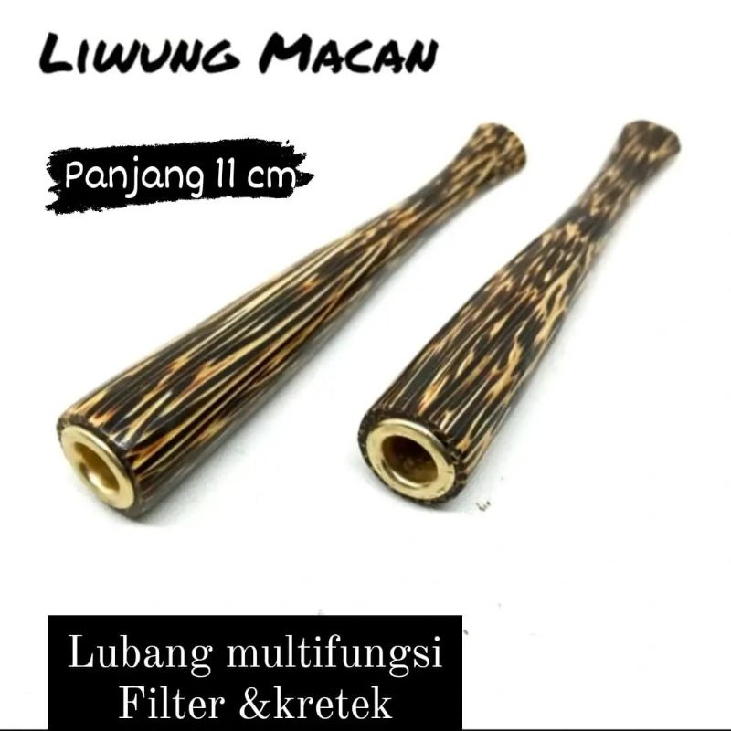 once pipa rokok bulat kayu ,liwung padudan  11cm