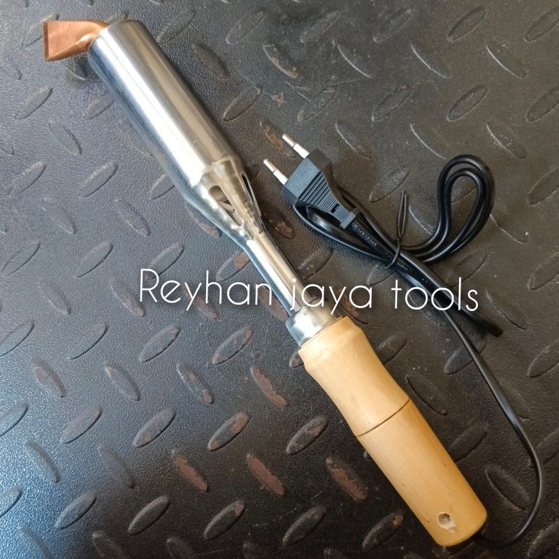 solder gagang kayu 100 Watt listrik 220 V Solder listrik gagang kayu 100 watt