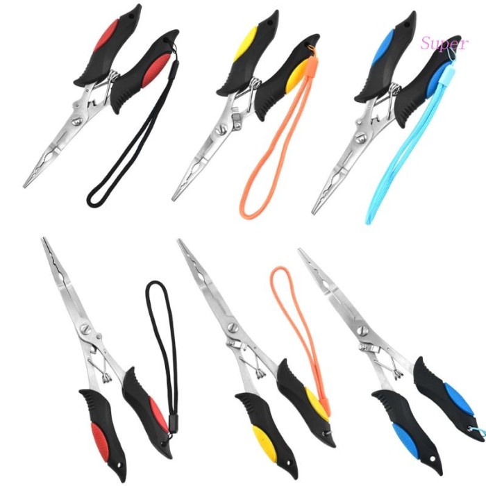 Tang Pancing Hidung Panjang Super Tang Pengait Ikan Alat Pembuka