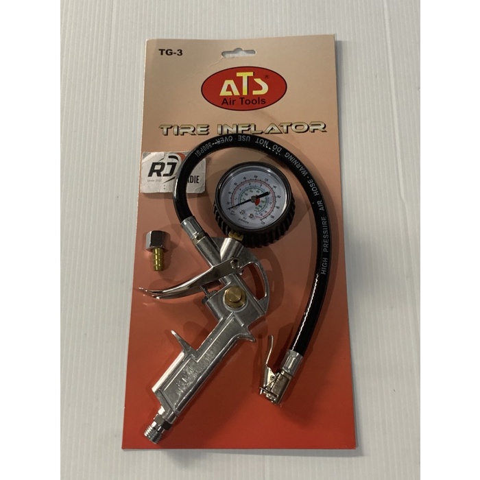 FREE ONGKIR TIRE INFLATOR / ALAT PENGUKUR ISI POMPA ANGIN BAN ATS TG 3 FREE ONGKIR
