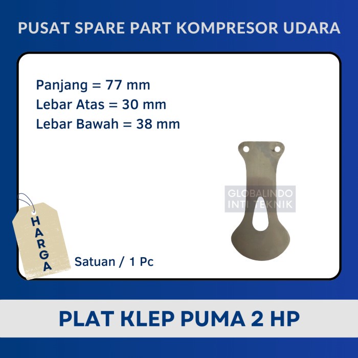 FREE ONGKIR PLAT KLEP / VALVE PLATE KOMPRESOR ANGIN PUMA 2 HP FREE ONGKIR