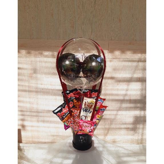 

Sale Buket Balon Mini Snack Semarang/Hot Air Ballon Snack Minisize/Buket Balon Snack/Buket/Kado/Hampers/Hadiah Cod