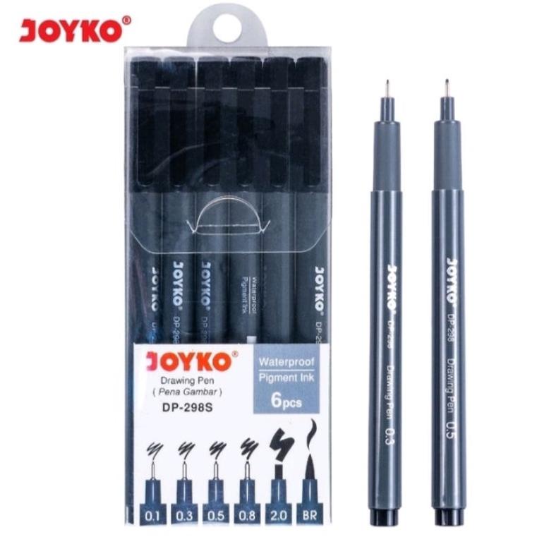 

Sale (1Pcs) Drawing Pen Joyko Isi 6 / Pena Gambar Terlaris