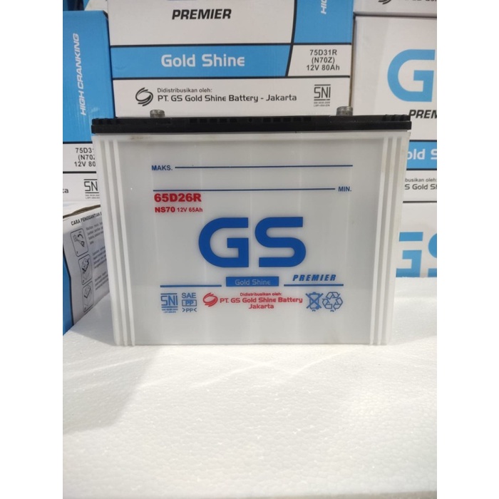 Aki Mobil Toyota Kijang Kapsul Ns70 Goldshine Premier Basah