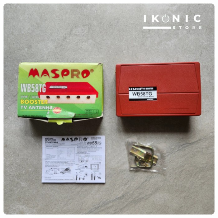 BOSTER MASPRO ATAS BOOSTER ATAS WBR58TG BOSTER ANTENA TV