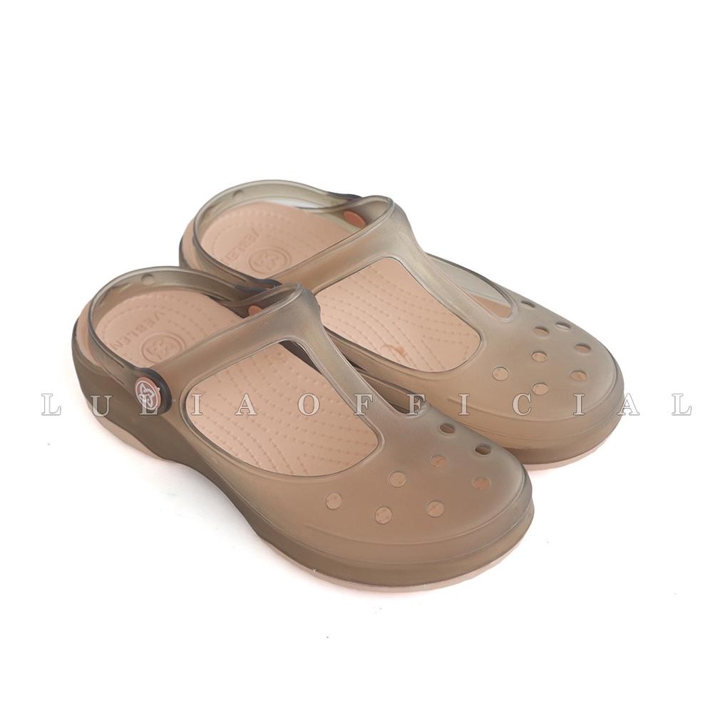 Big Sale Sandal Wanita Crocs Maryjane Veblem Polos Viral