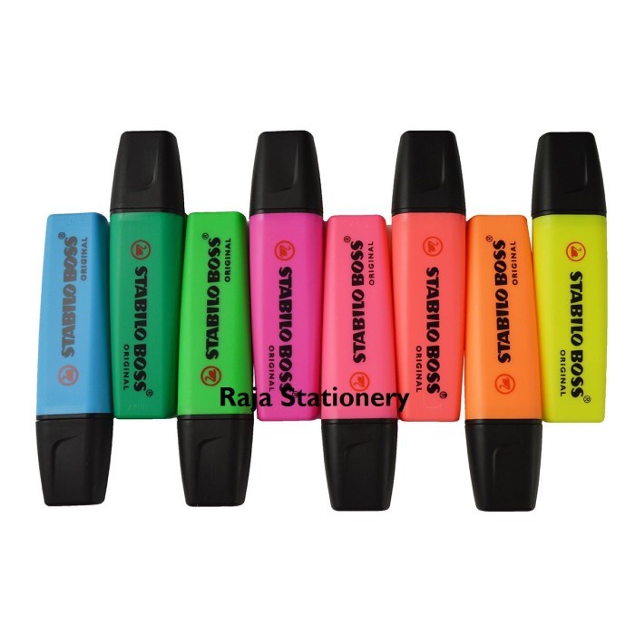 

CUCI GUDANG STABILO BOSS ORIGINAL HIGHLIGHTER NEON PASTEL STABILO WARNA [10PCS]