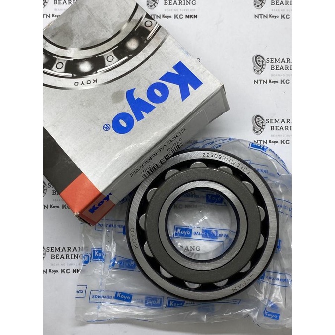 Produk Terbaik] BEARING 22309 KOYO JAPAN SPHERICAL ROLLER BEARING 22309 RHW33C3 KOYO