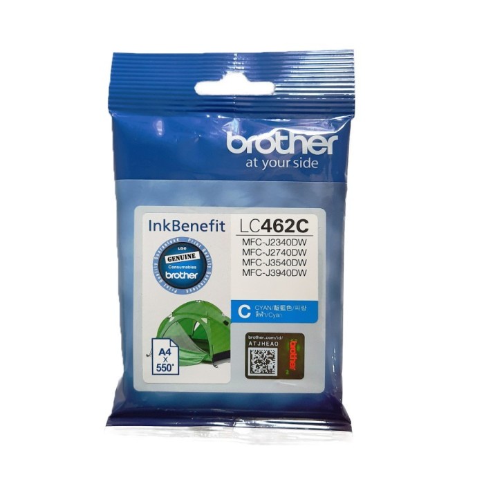 

Promo Tinta Brother Lc-462 Black-Cyan-Magenta-Yellow Original Murah