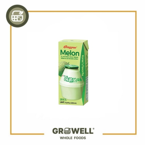 

BINGGRAE MELON FLAVORED MILK DRINK 200ML