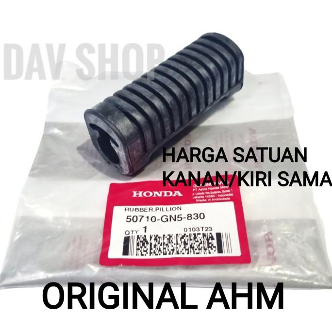 Buruan serbu] RUBBER STEP/KARET FOOTSTEP BELAKANG SUPRA FIT SUPRA X 125 REVO ORI AHM