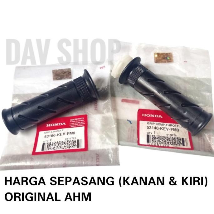 {{{{}}] HANDGRIP HANDFAT ASSY SET HONDA SUPRA X 100 XX V FIT LAMA ORIGINAL AHM