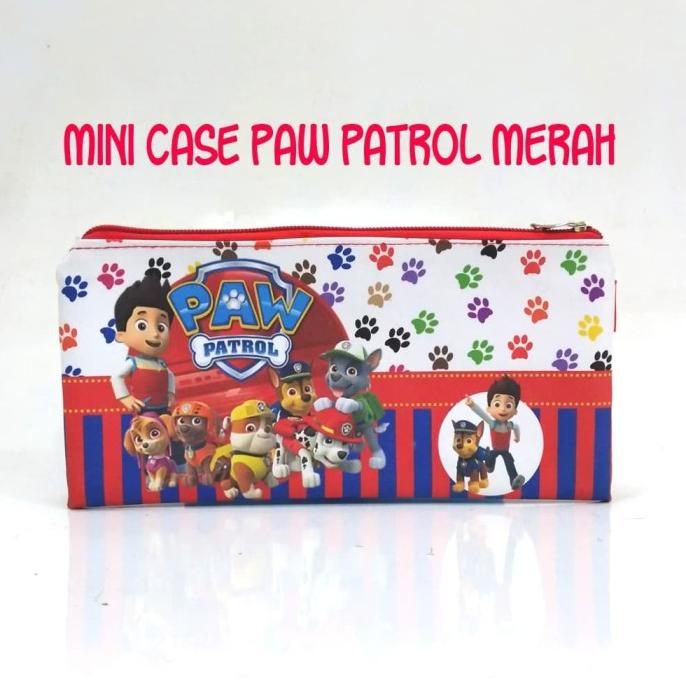 

^^^^^] Mini Case Character Paw Patrol Merah Pencil Case Stationary Organizer