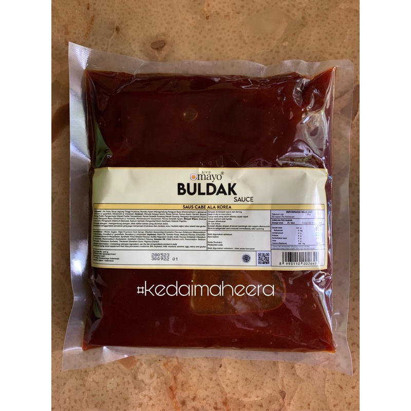 

Kenkomayo Buldak Sauce Samyang Halal Mui 500Gr