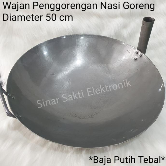 ] Wajan Nasgor Nasi Goreng diameter 50cm 50 cm Penggorengan Besar Baja