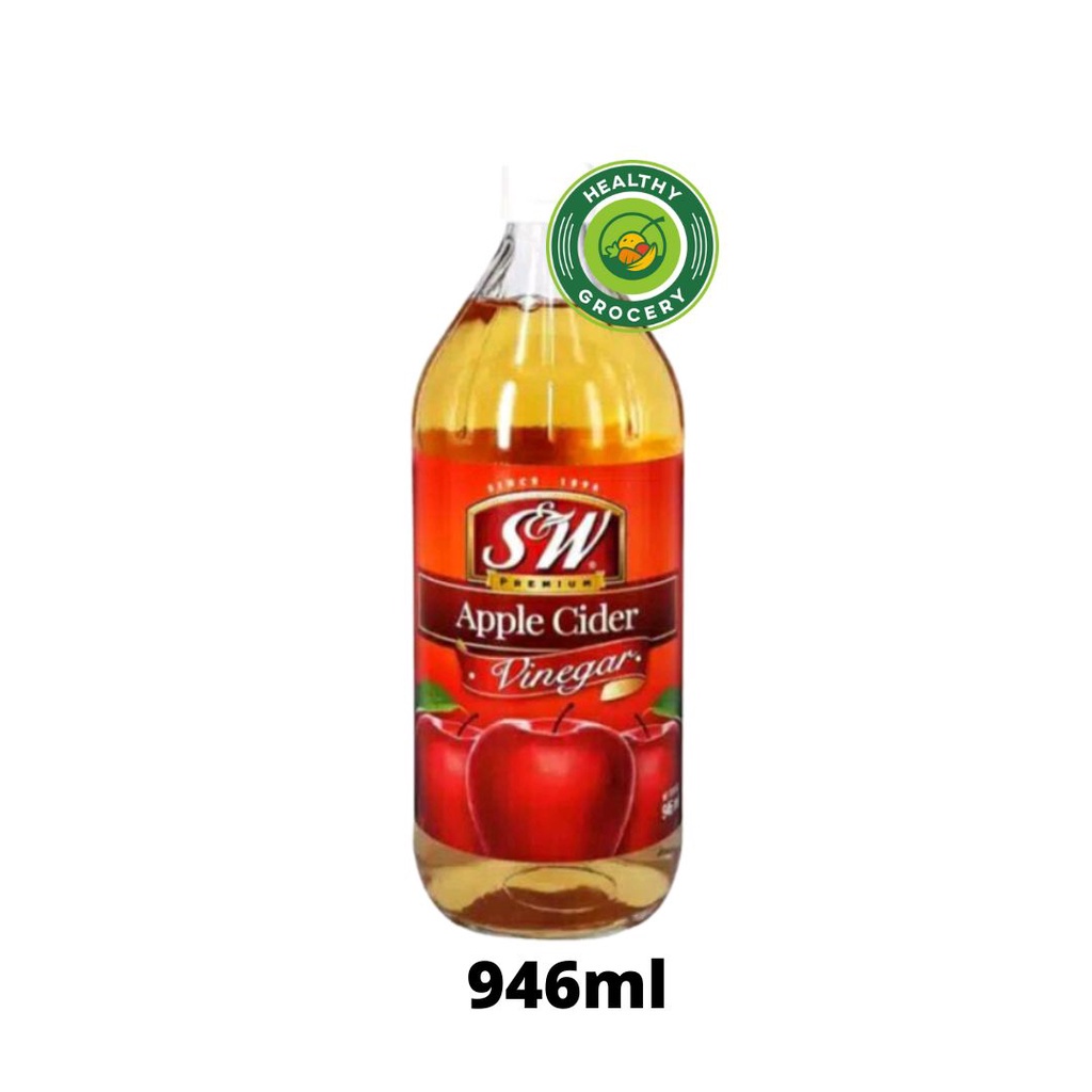 

Sw Cider Vinegar 946Ml S&W Cider Vinegar / Cuka Apel / Aple Cider Apel Cider