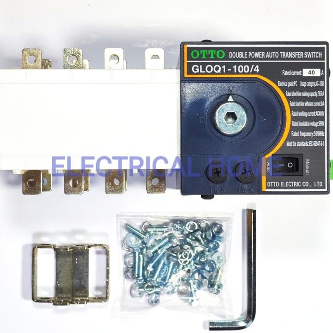 Auto Transfer Switch Ats 4P 100A/Motorized Ohm Saklar 100A Star