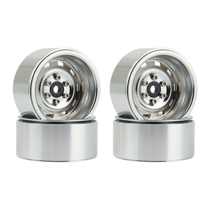 4pcs Velg Beadlock 1.9 Rc Axial Scx10 ii RGT 1/10