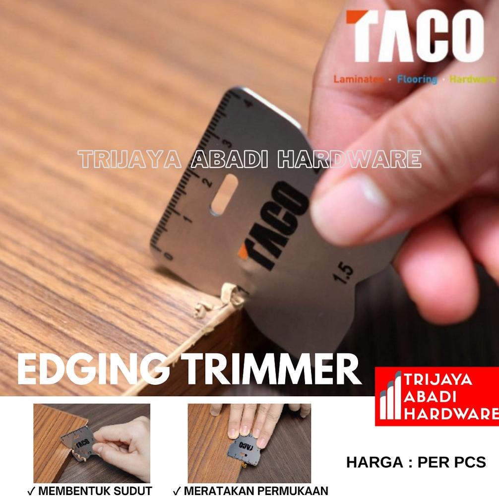 Limited - Edging Trimmer Taco Stainless Steel Pemotong Tepian Sudut HPL / PVC ..