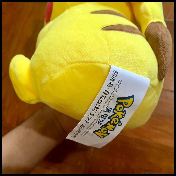 DISKON BONEKA PIKACHU POKEMON ORIGINAL AOGER 24 CM 