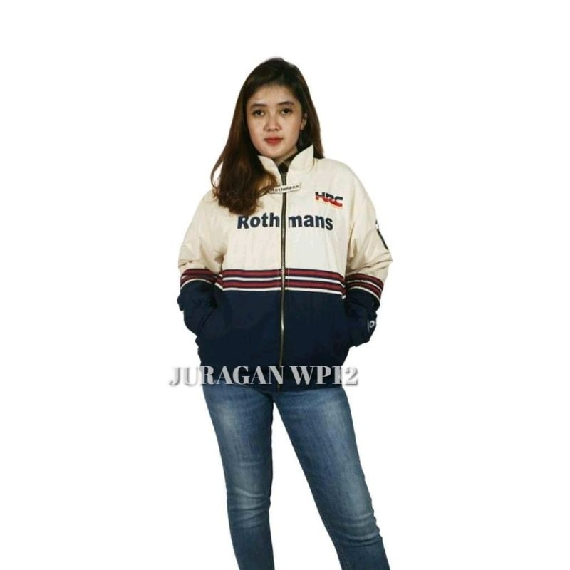 [KOLEKSI TERBARU] ZAAS JAKET HRC HONDA ROTHMANS VINTAGE