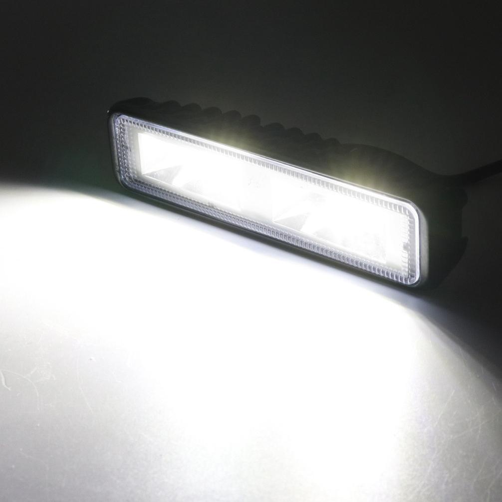 Kekinian - 1PC Lampu Tembak Sorot 16 mata 50 watt 6000k 12-24v anti panas lampu sorot foglamp motor 