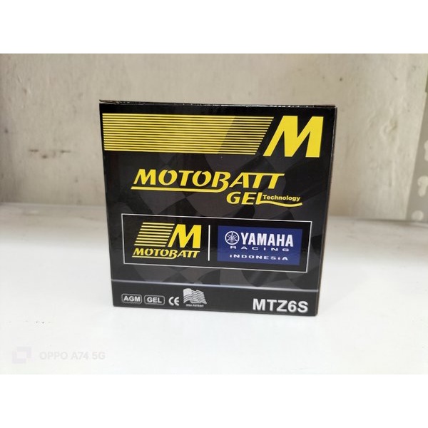 Aki motor Honda CB150R Motobatt MTZ6S