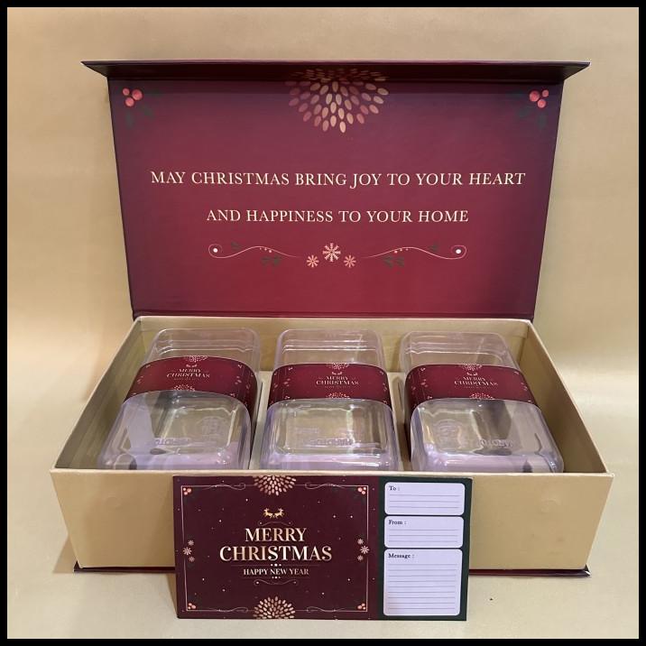 

TERBARU PARCEL KUE KERING NATAL BOX / KOTAK KUE KERING / GIFT HARDBOX NATAL !
