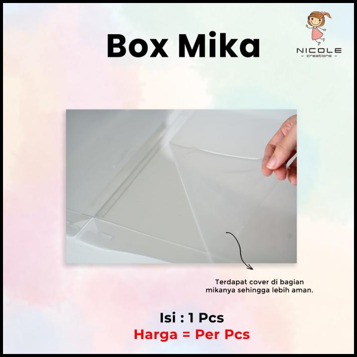 

DISKON CAKE BOX TOP CLEAR ROUND MIKA TRANSPARANT/ PACKAGING KUE 26X26X31 CM !!!!