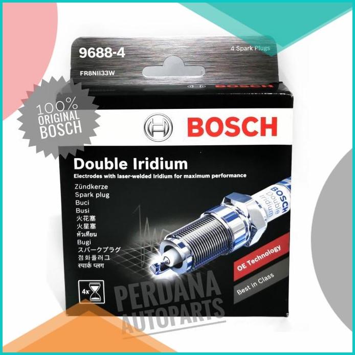 Busi Mitsubishi Xpander Mirage Grandis Outlander BOSCH Double Iridium