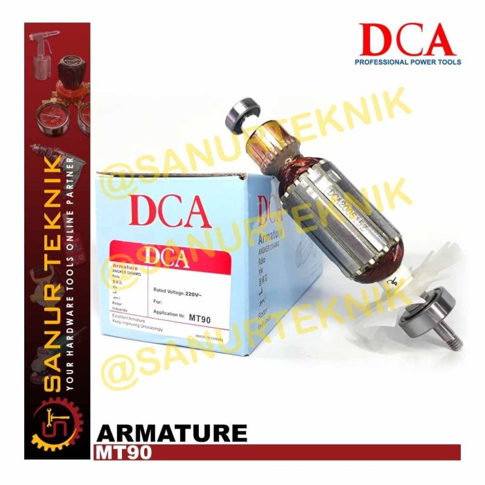 Armature DCA MAKTEC MT90 / ANGLE GRINDER MAKTEC MT 90