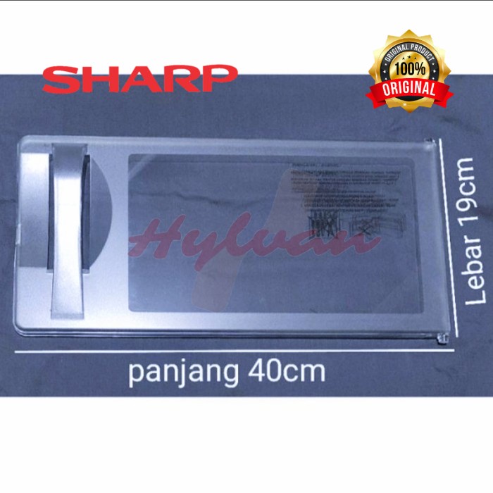 TUTUP FREEZER KULKAS SHARP 1 PINTU ORIGINAL