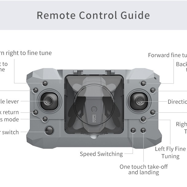 Quadcopter Drone Mini Pocket Kamera 4K Camera Elf Ky905